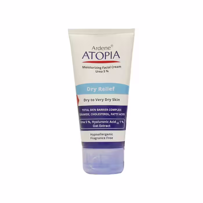 كرم مرطوب كننده مدل Dry Relief اوره 5% آردن آتوپیا | 50 میل
