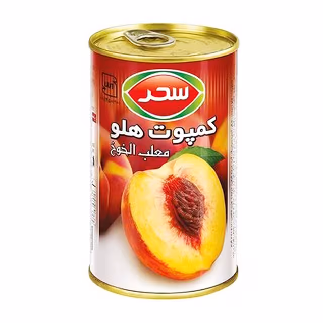 کمپوت هلو سحر 420 گرمی