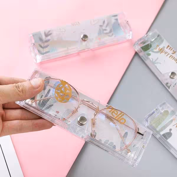 جاعینکی طلقی شیشه ای طلاکوب