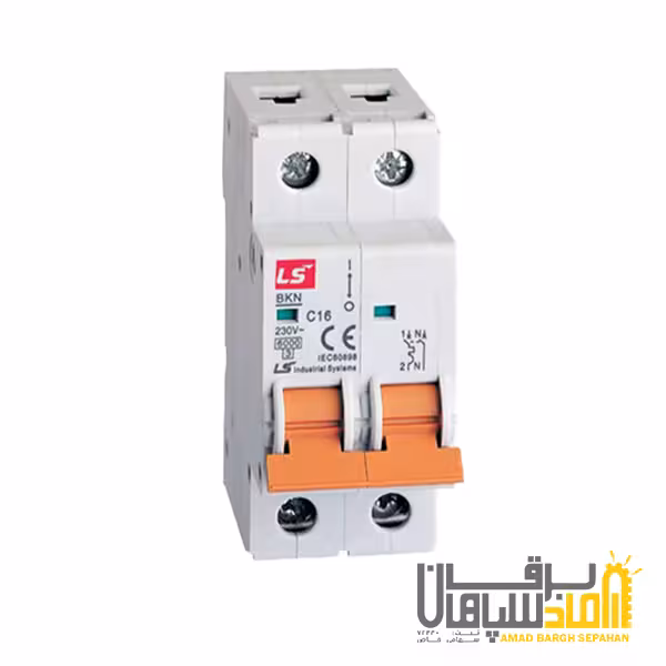 کلید LS مینیاتوری،1 پل نول ،16 آمپر،6 کیلو آمپر - MCB سری BKN