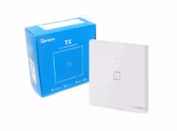 کلید تک پل هوشمند لمسی SONOFF T1 با قابلیت کنترل از طریق WiFi و ریموت 433MHz