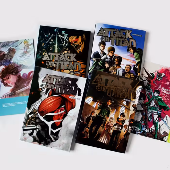 دفتر خط دار attack on titan همیشه (HAMYSHEH)