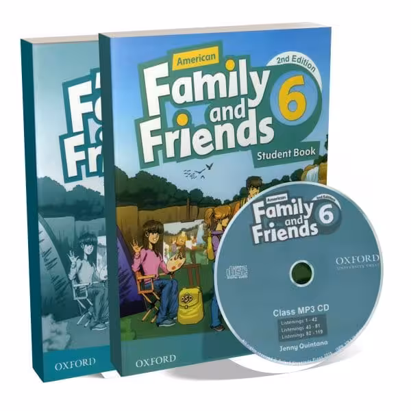American Family and Friends 6 second edition رحلی