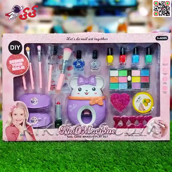 استمپر ناخن دست و ست آرایشی اورجینال Nail salon play set 862