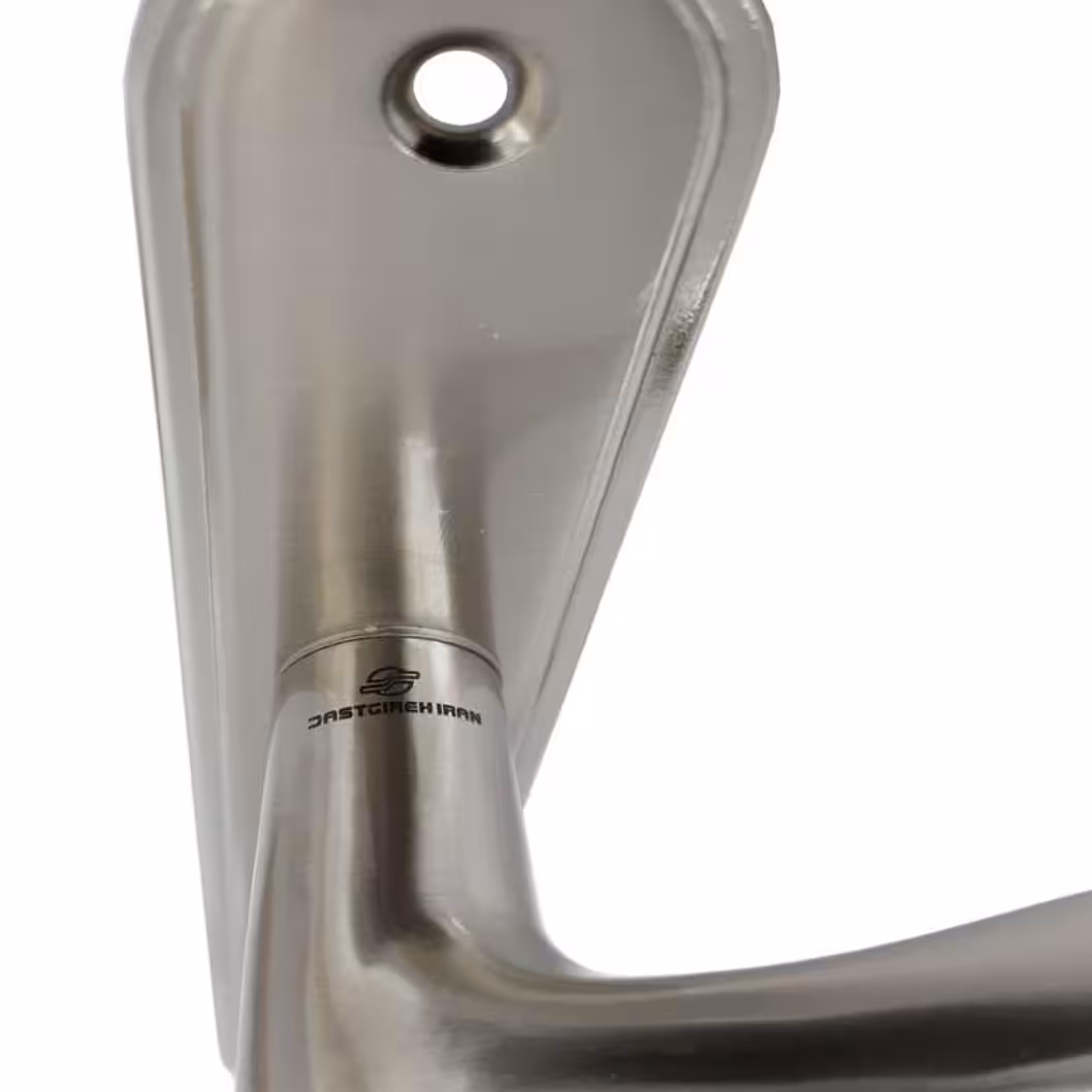 دستگیره درب ایران مدل 3012sرنگ کروم مات 