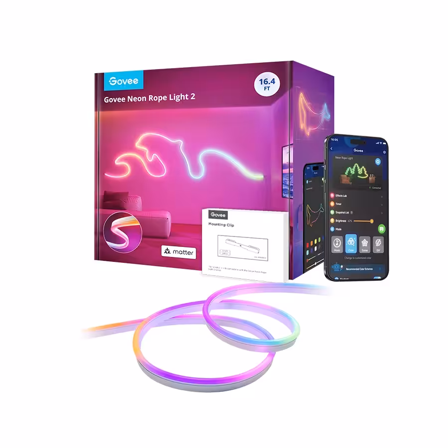 ریسه هوشمند گووی مدل Neon Rope Strip Light H61D5 طول 5 متر
