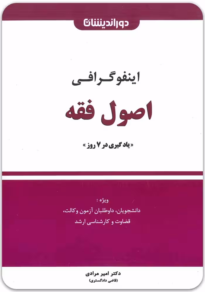 اینفوگرافی اصول فقه [دکتر امیر مرادی]