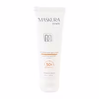 ژل کرم ضد آفتاب بی رنگ SPF50 پوست چرب ماسکورا
