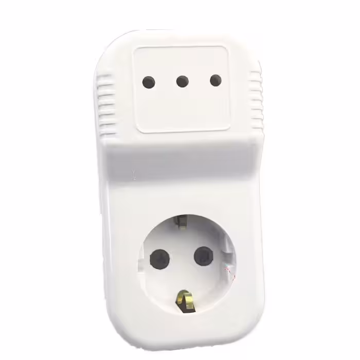 جعبه محافظ برق تک پریز ( مناسب پکیج و کولر گازی )