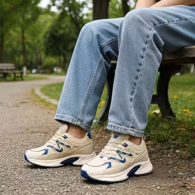 کتونی رویه پارچه و پختی مدل بیوتی