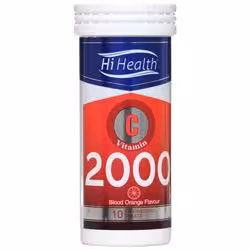 ویتامین ث 2000 های هلث | Vitamin C 2000 mg Hi Health