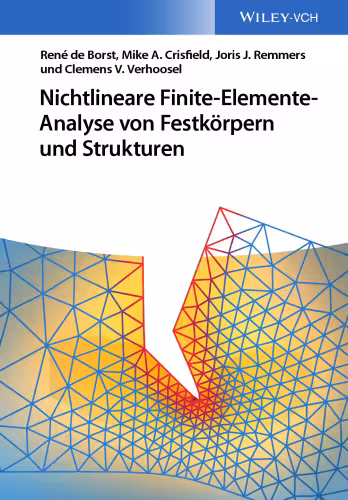 خرید و دانلود نسخه کامل کتاب Nichtlineare Finite-Elemente-Analyse von Festkörpern und Strukturen (German Edition)