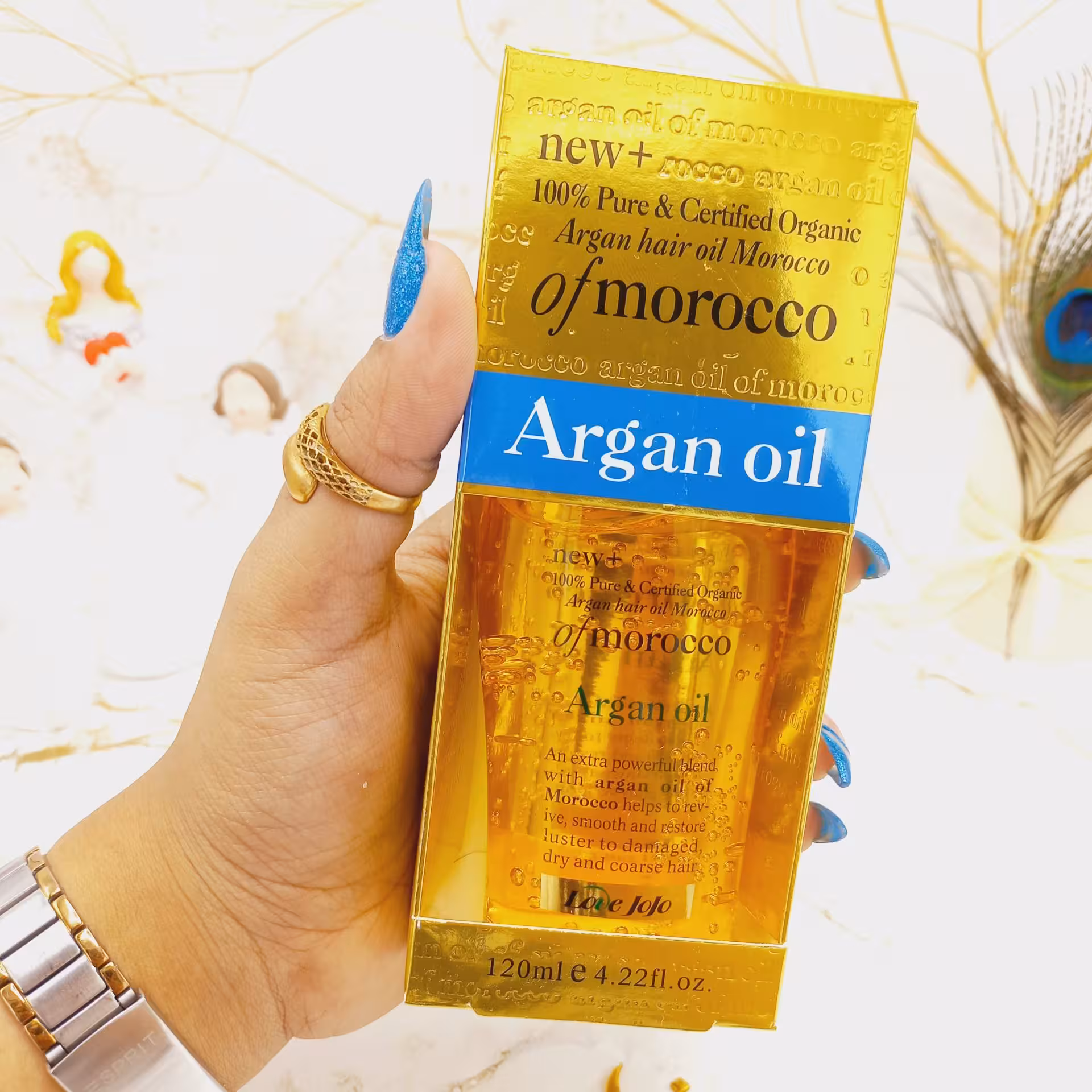 روغن موی آرگان  100 درصد خالص ساخت مراکش 
