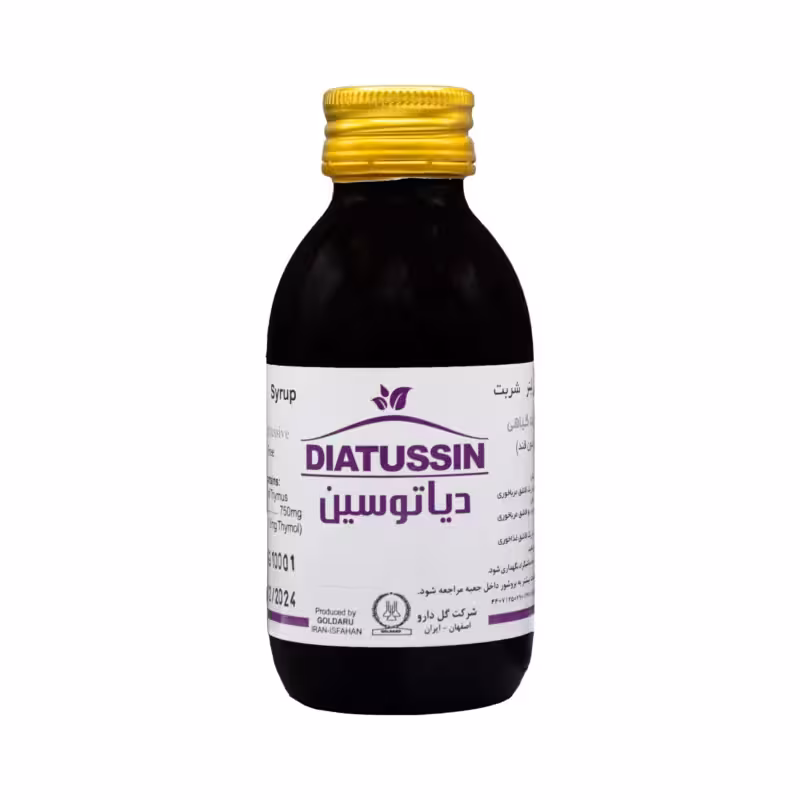 شربت دیاتوسین گل دارو