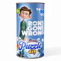 پازل 40 تکه کارتون ران اشتباه رفته است