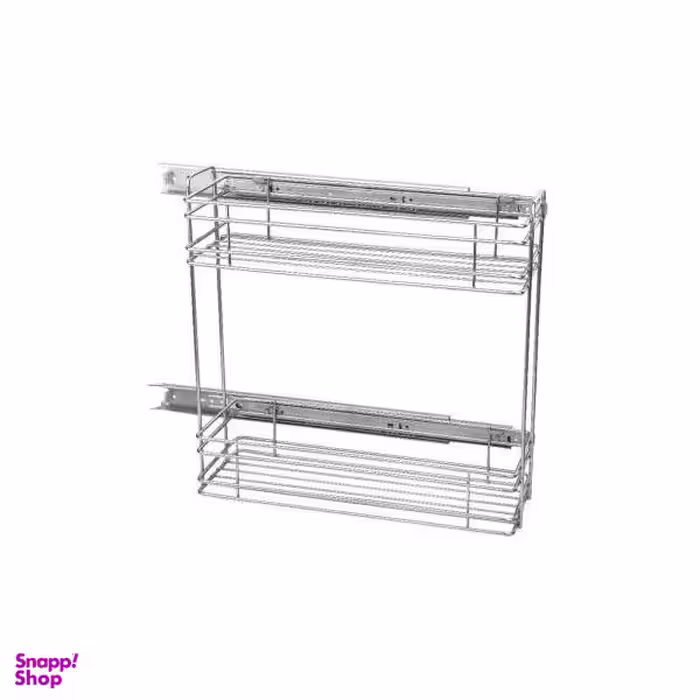 سبد سوپری کابینت مدل بغل ریل استیل ایکس یونیت 25