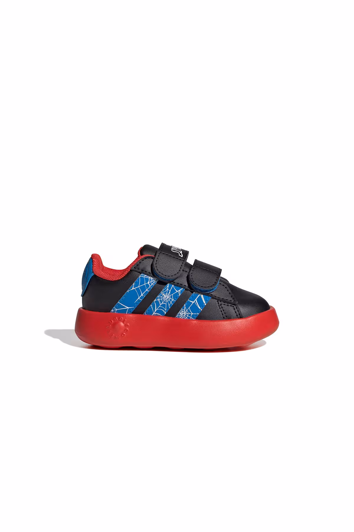 اسنیکر پسرانه و دخترانه بچگانه GRAND COURT SPIDER MAN CF I BABY DAILY SHOES BLACK adidas