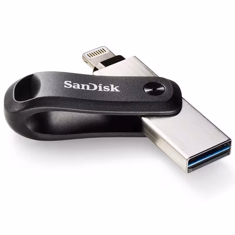 فلش مموری سن دیسک مدل iXpand Flash Drive Go ظرفیت 64 گیگابایت