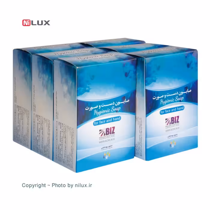 صابون زیبایی دست و صورت دکتر بیز پکیج 6 عددی