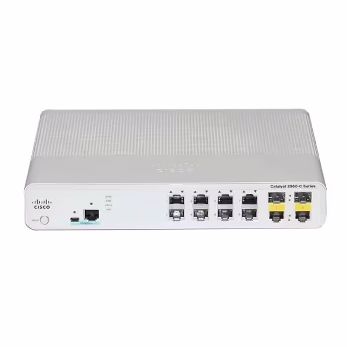 سوئیچ شبکه سیسکو WS-C2960C 8TC-L