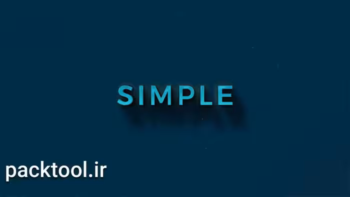 دانلود پروژه آماده پریمیر اینترو متن مینیمال Minimal Text Inro - پک تول