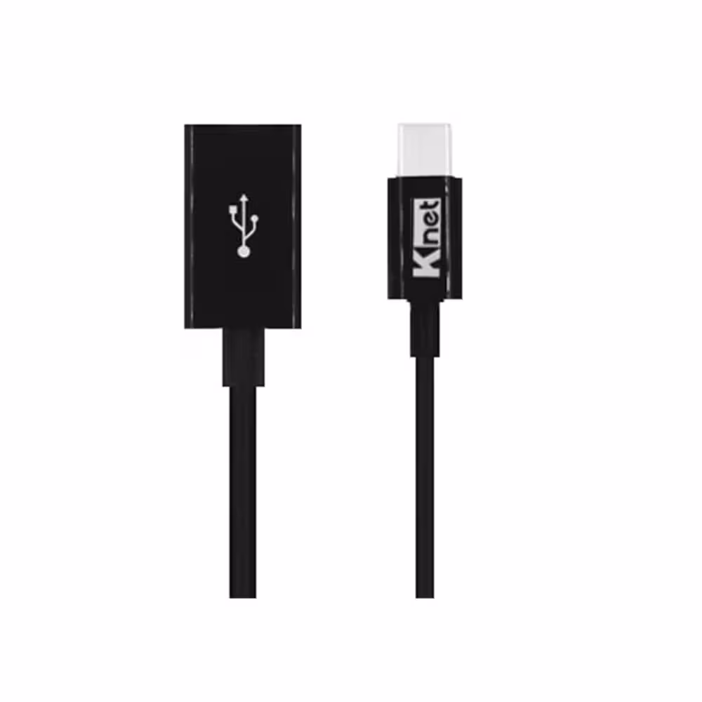 کابل تبدیل USB-C به OTG کی نت مدل K-UC567 طول 0.2 متر