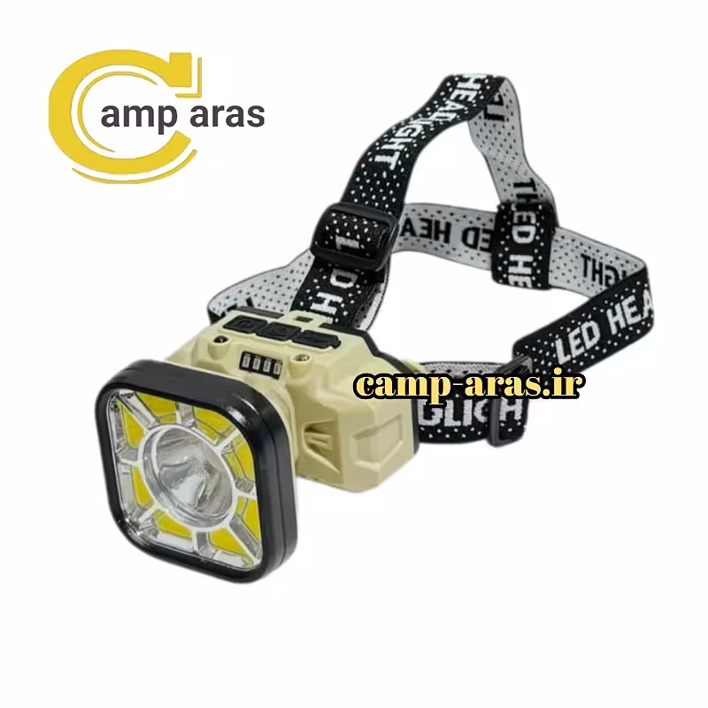چراغ پیشانی زینگارو مدل HX-826XS سنسوردار شارژی - کمپ آراس