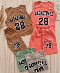 لباس بچه گانه تیشرت شلوارک بسکتبالیست