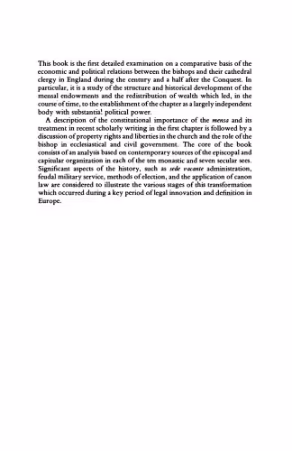 خرید و دانلود نسخه کامل کتاب Bishop and Chapter in Twelfth-Century England: A Study of the ’Mensa Episcopalis’