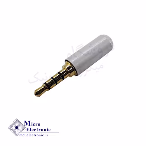 فیش استریو aux نری فلزی 3 خط 3.5 mm