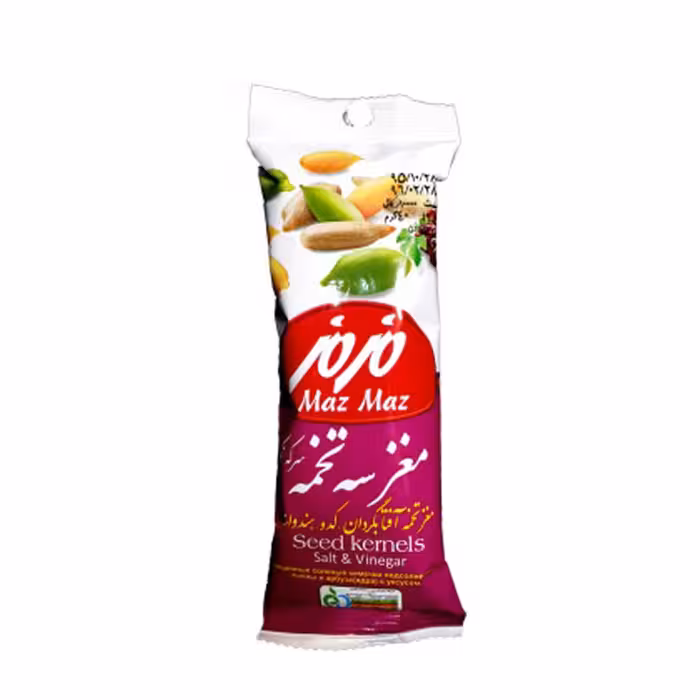 مغز سه تخمه سرکه ای مزمز 30 گرمی