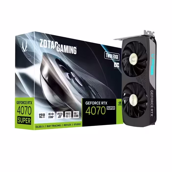 کارت گرافیک زوتاک GeForce RTX 4070 SUPER Twin Edge OC 12GB
