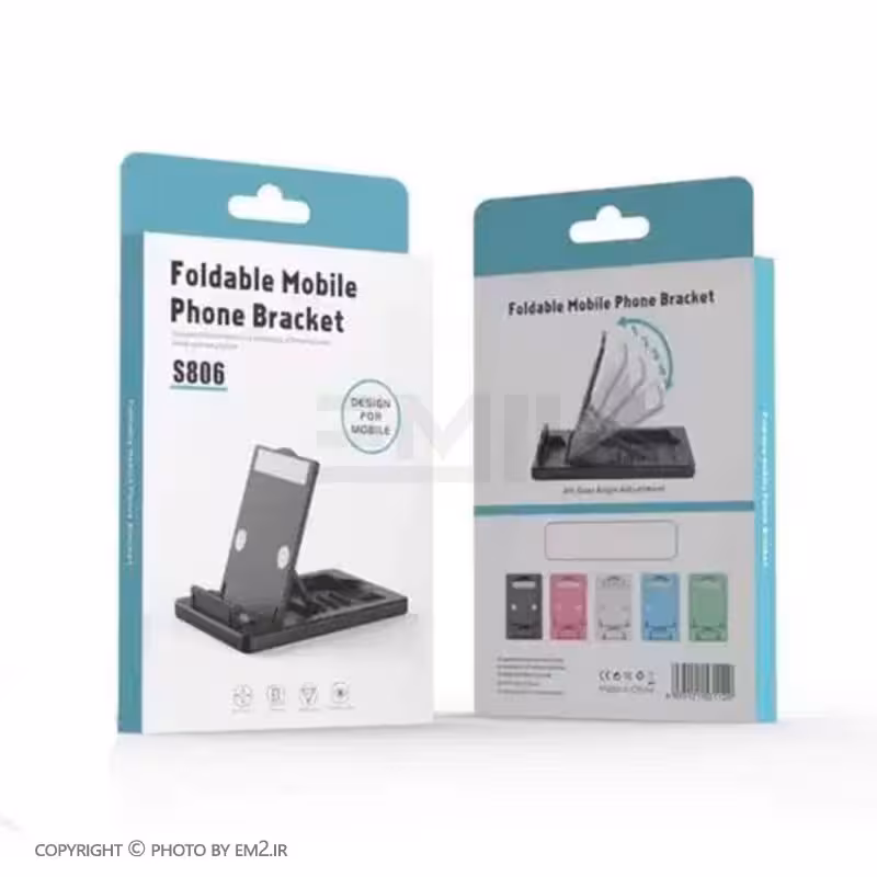 پایه نگهدارنده موبایل رومیزی مدل S806Desktop mobile phone holder model S806