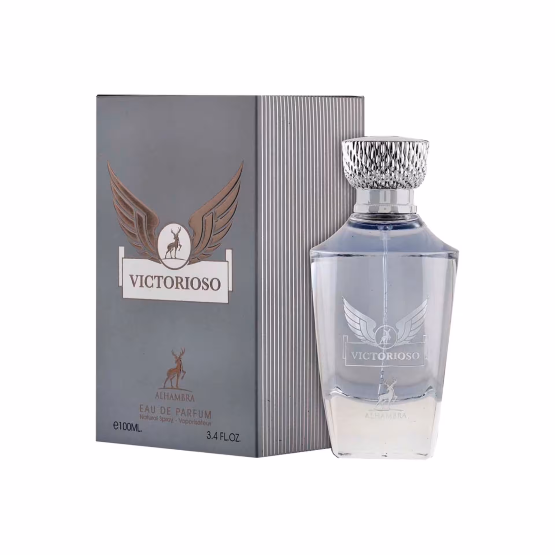 ادکلن مردانه الحمبرا مدل ویکتوریوسو رایحه اینوکتوس حجم 100 میل