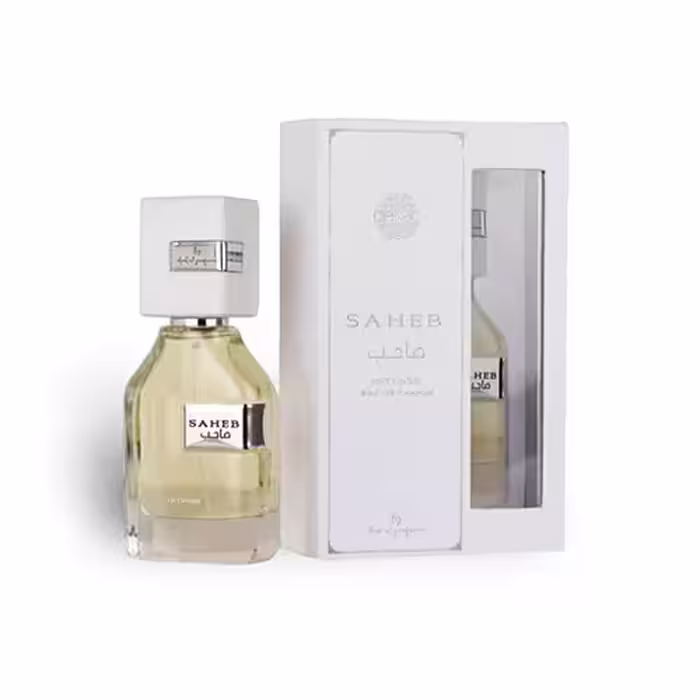 صاحب اینتنس سفید ارض الزعفران Saheb Intense حجم 70 میل