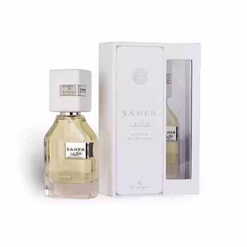 صاحب اینتنس سفید ارض الزعفران Saheb Intense حجم 70 میل
