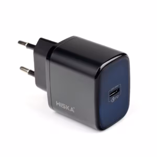 شارژر دیواری هیسکا مدل H-127EU توان 25 وات