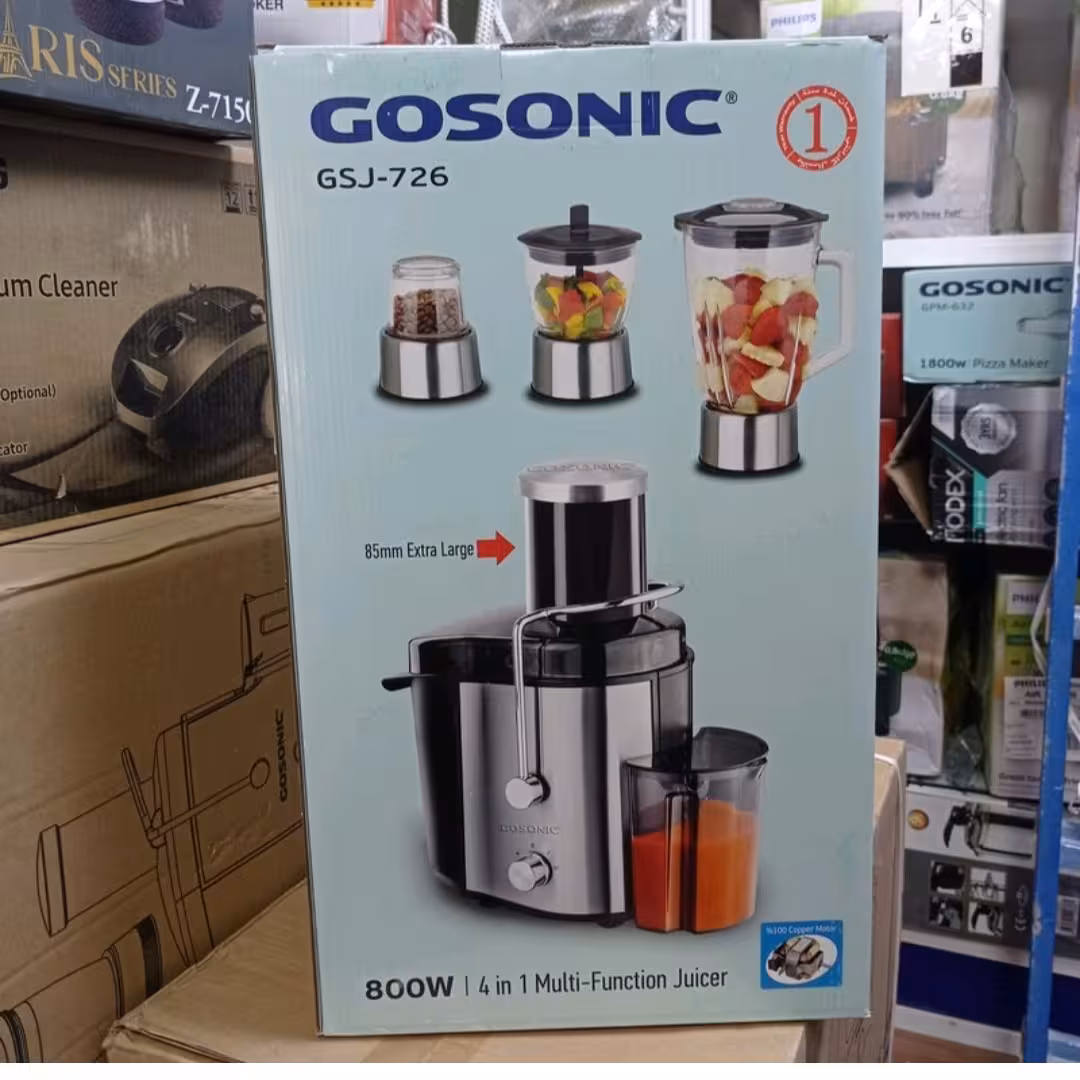 آبمیوه گیری -4 کاره چهار کاره-گوسونیک-مدل-GSJ-726