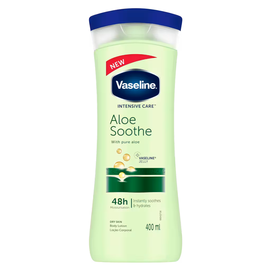 لوسیون بدن وازلین Vaseline رایحه آلوئه ورا 400 میل