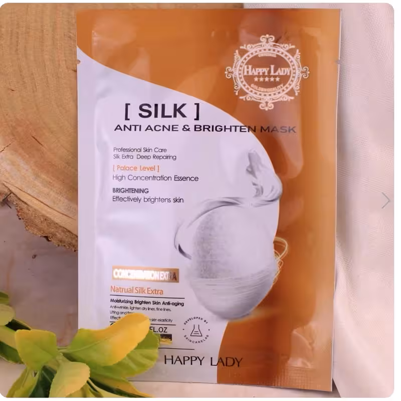 ماسک پیله ابریشم باعث نرمی، لطافت، آبرسانی و کاهش چینوچروک پوست