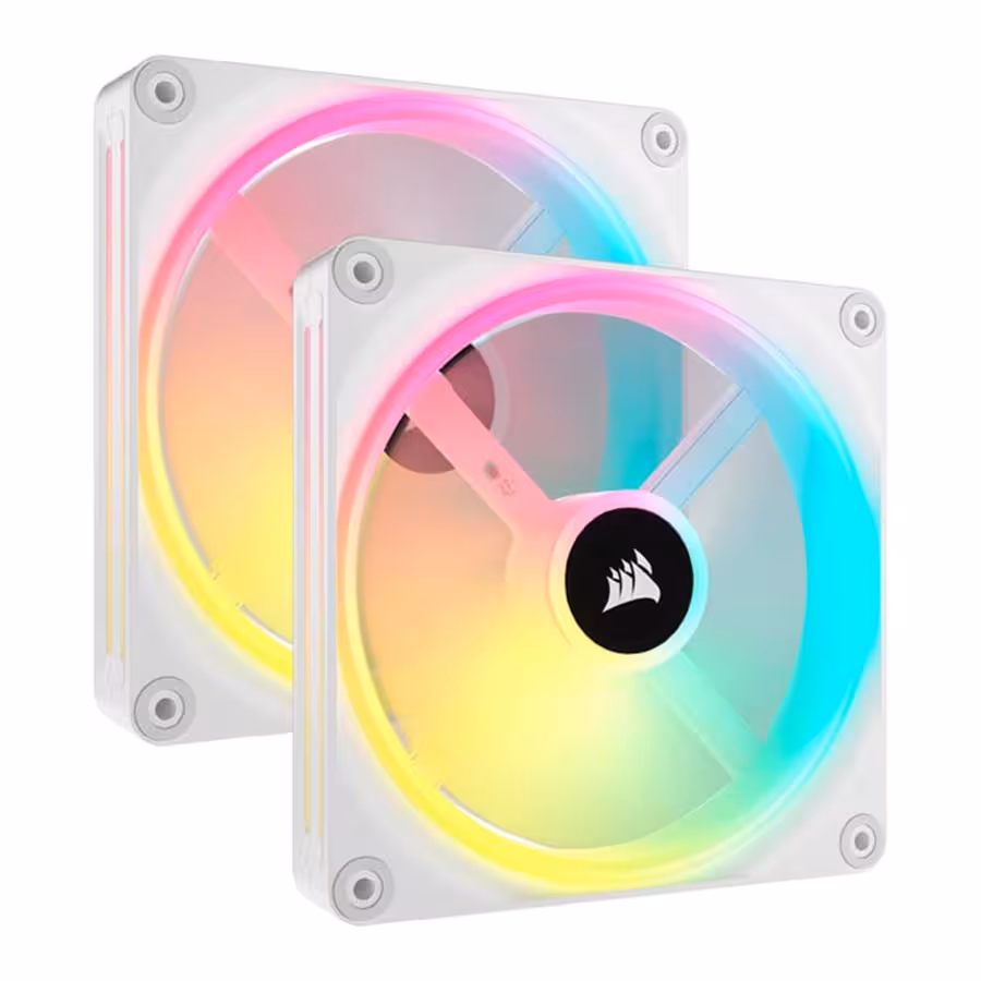 قیمت و خرید فن خنک کننده کیس کامپیوتر کورسیر مدل iCUE LINK QX140 RGB White 2-in-1 | یاس ارتباط