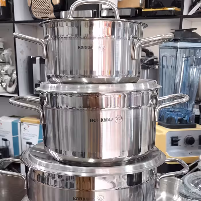 قابلمه های کرکماز اصلی با ضمانت کیفیت 9پارچه