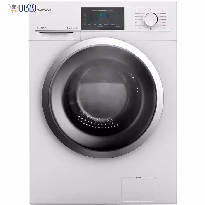ماشین لباسشویی دوو 8 کیلویی سفید مدل Daewoo DWK-8140