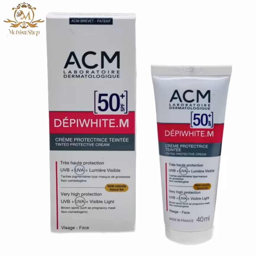 کرم ضد آفتاب و ضد لک دپی وایت اس SPF50 حجم 40 میل
