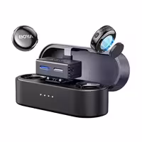 ست میکروفون یقه ای بی سیم بویا مدل BoyaLink 3-02