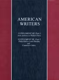 خرید و دانلود نسخه کامل کتاب American Writers, Supplement III