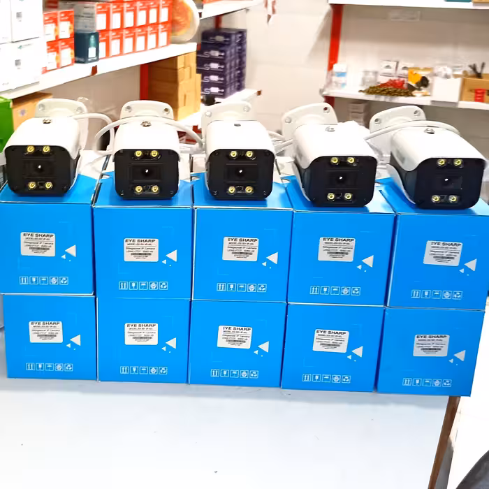 پکیج کامل دوربین مداربسته 10 دوربین 5MP IP رنگی