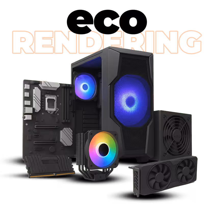 سیستم رندرینگ اکو | Workstation ECO