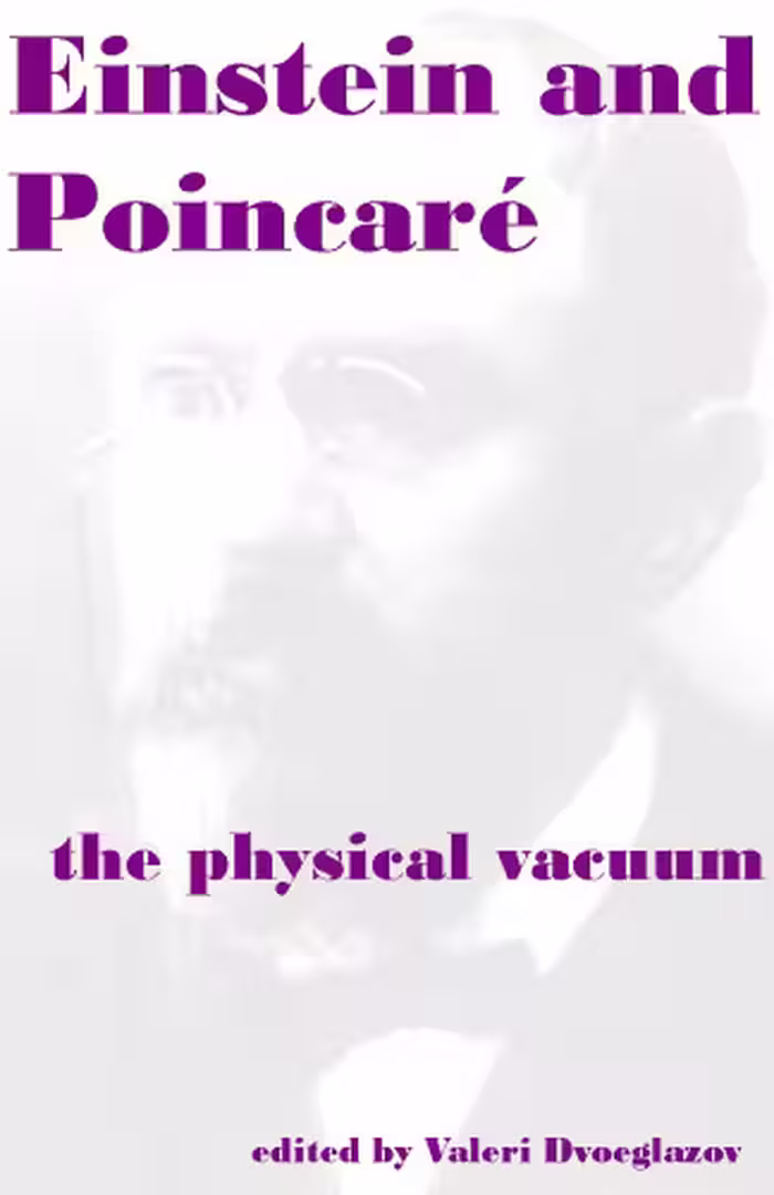 خرید و دانلود نسخه کامل کتاب Einstein and Poincare: the physical vacuum