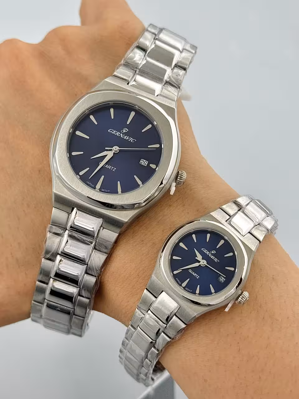 ساعت ست اورجینال مردانه و زنانه گرناویک مدل GERNAVIC 225G 225L SB